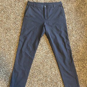 Lululemon commission pant size 33 iron blue earth dye